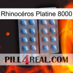 Rhinocéros Platine 8000 viagra4